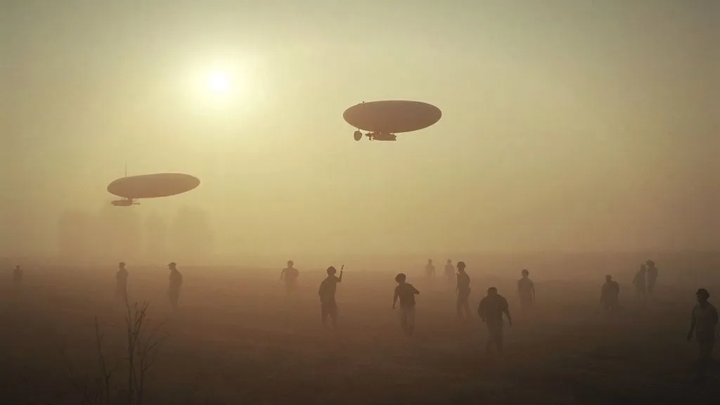 Zeppelins at War